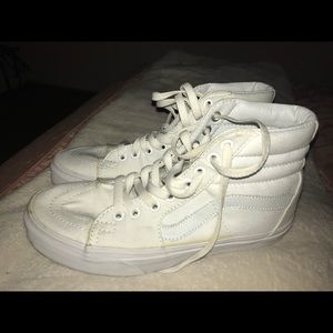 Vans white